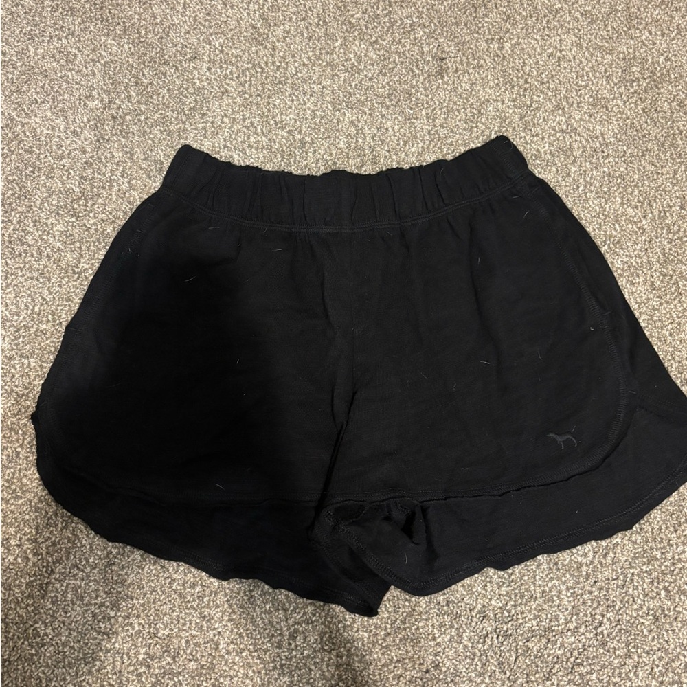 PINK Victoria Secret Women's Black Shorts